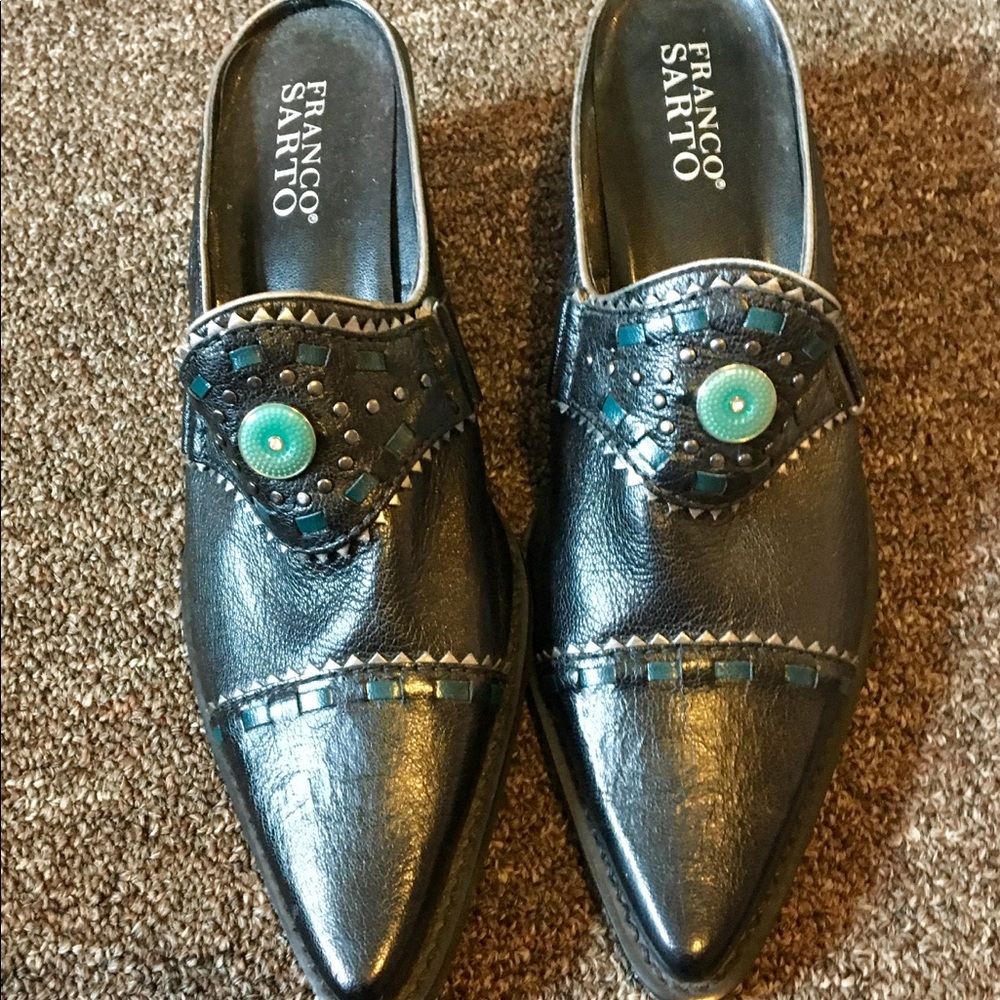 Franco Sarto Mule slide boots